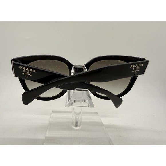 PRADA Sunglasses Black Retro Frames 54-22 140 SPR-170 Polarized & Case MRSP$530 - Picture 10 of 12